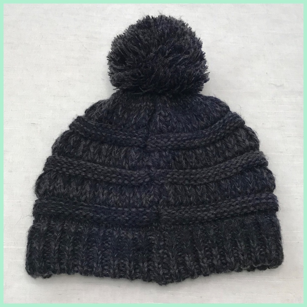 C.C Kid’s Pom Pom Beanie - Picture 2 of 5